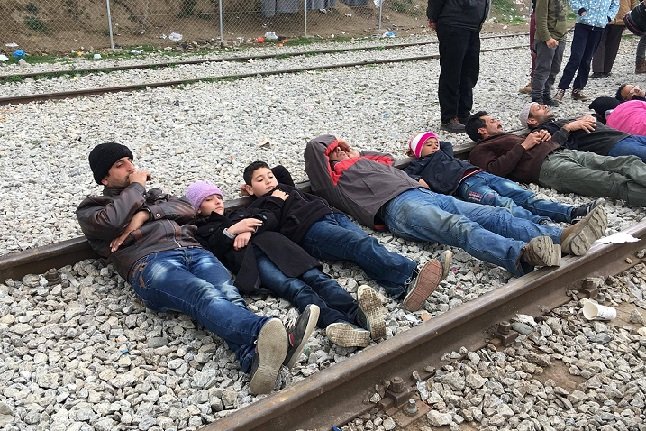 Έληξε η διαμαρτυρία των προσφύγων στις σιδηροδρομικές γραμμές στην Ειδομένη