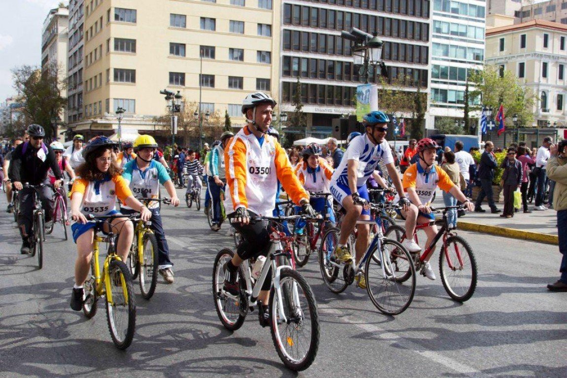 Οι κυκλοφοριακές ρυθμίσεις για τον ποδηλατικό γύρο στο κέντρο της Αθήνας
