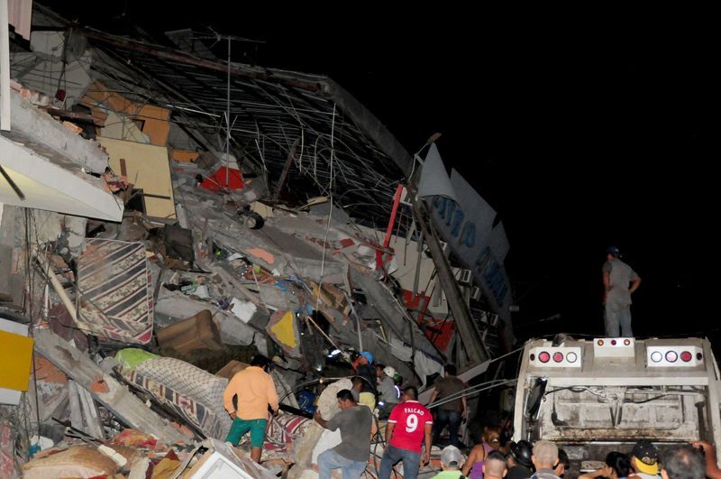 Εκουαδόρ: 233 νεκροί ο τραγικός απολογισμός των 7,8 Ρίχτερ