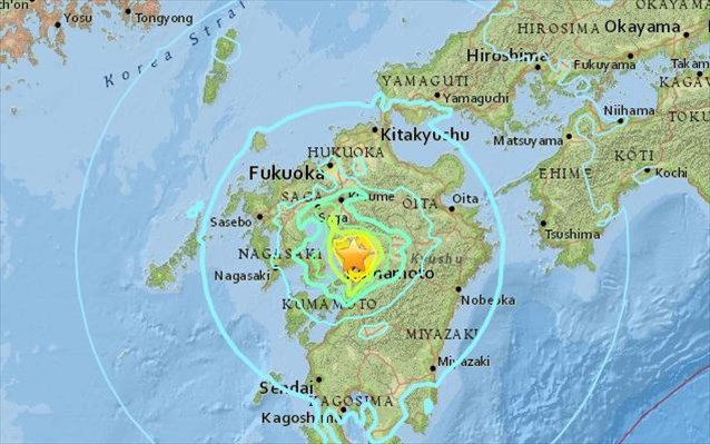 Σεισμός 6 Ρίχτερ στη νότια Ιαπωνία - Ασφαλείς οι πυρηνικοί σταθμοί
