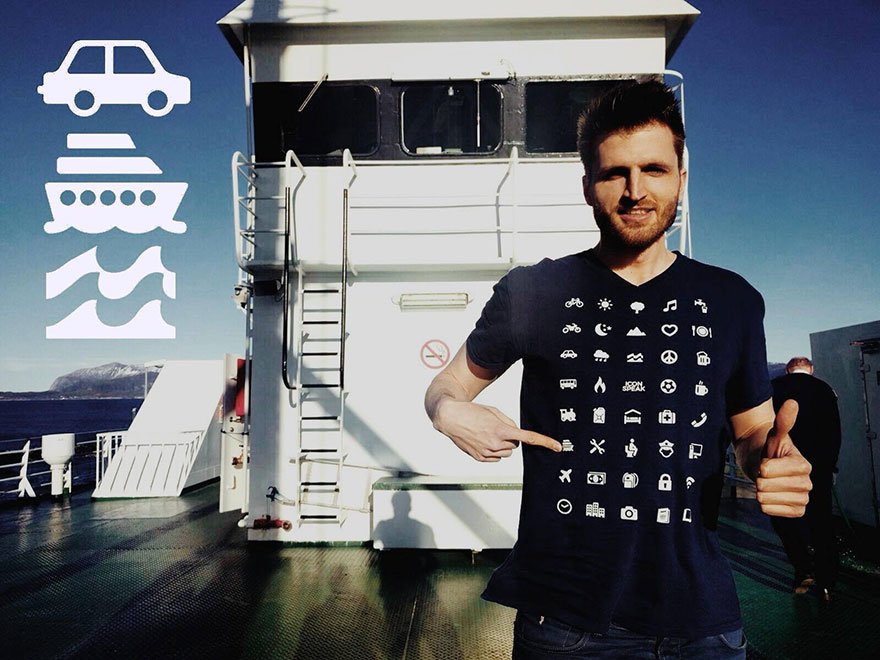 Δες το T-shirt - οδηγό που θα σε βοηθήσει να συνεννοηθείς στο ταξίδι!
