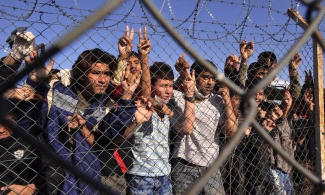 Ένταση με πρόσφυγες στο hot spot της Μόριας