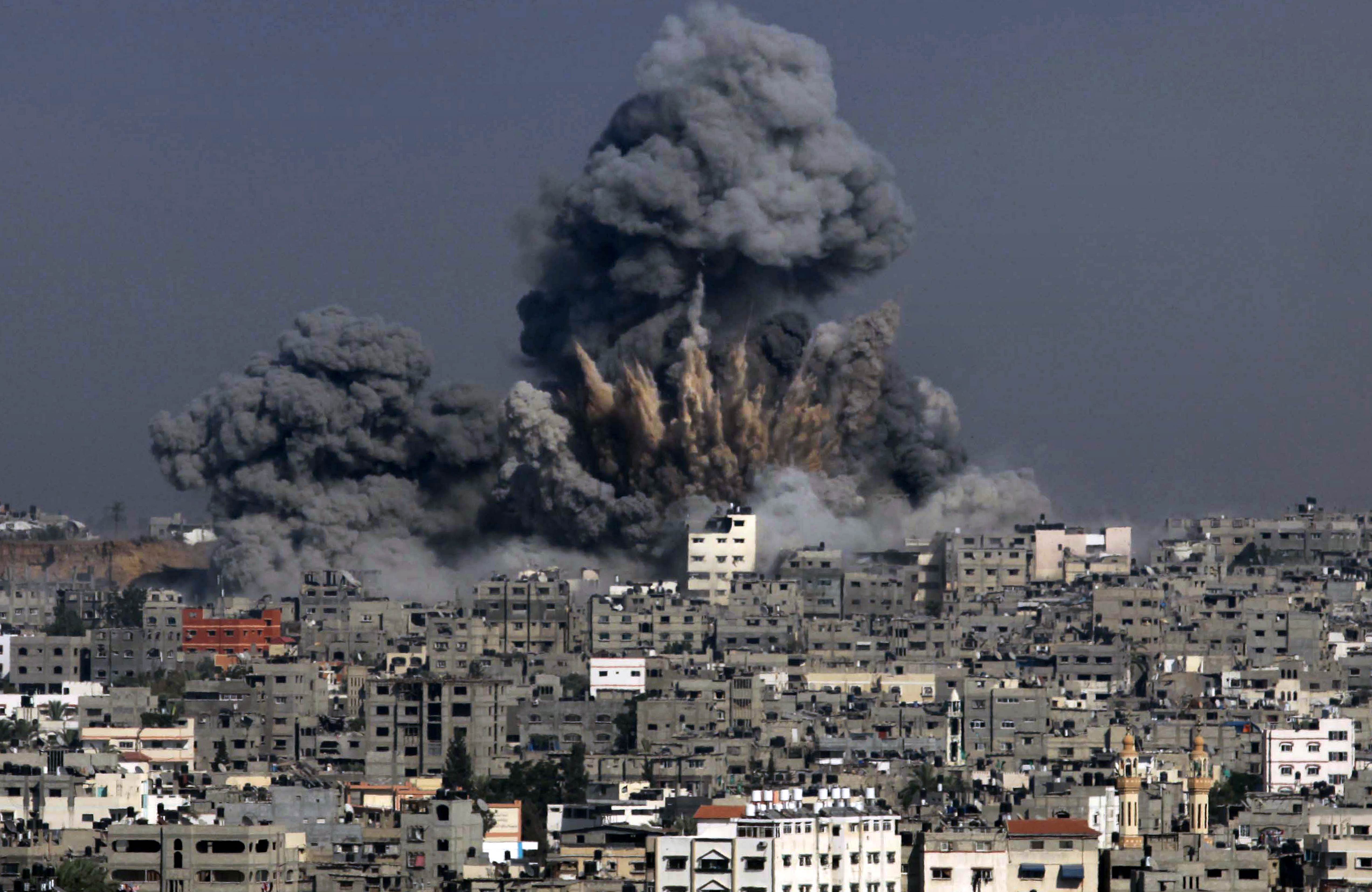 Βομβαρδισμοί της Πολεμικής Αεροπορίας του Ισραήλ στη Λωρίδα της Γάζας
