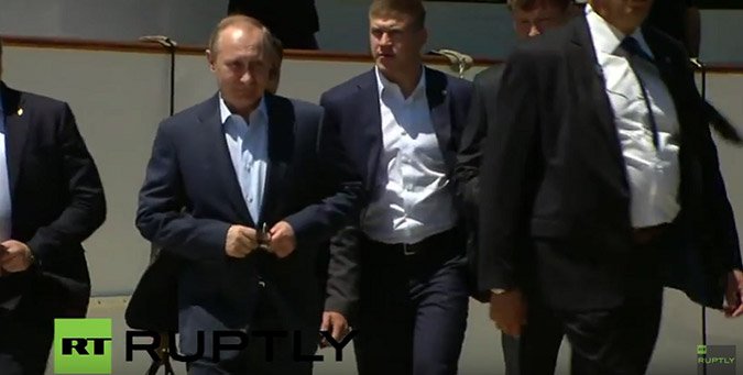 Υπό "δρακόντεια" μέτρα η άφιξη του Βλ. Πούτιν στο Άγιο Όρος