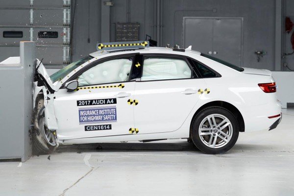 Top ασφάλεια για το νέο Audi A4 στα crash tests του IIHS