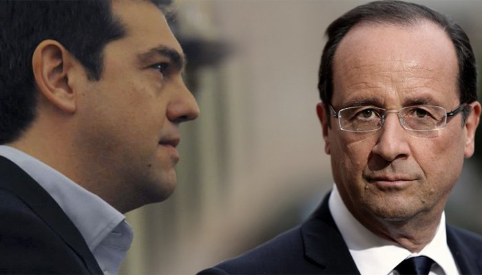 Ολάντ: «Ο Τσίπρας γνωρίζει πολύ καλά την προσπάθεια που κάναμε μαζί με το ΠΑΣΟΚ για να κρατηθεί η Ελλάδα στο ευρώ»
