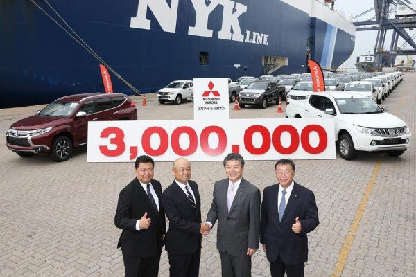 Η Mitsubishi γιόρτασε 3.000.000 εξαγωγές από την Ταϊλάνδη