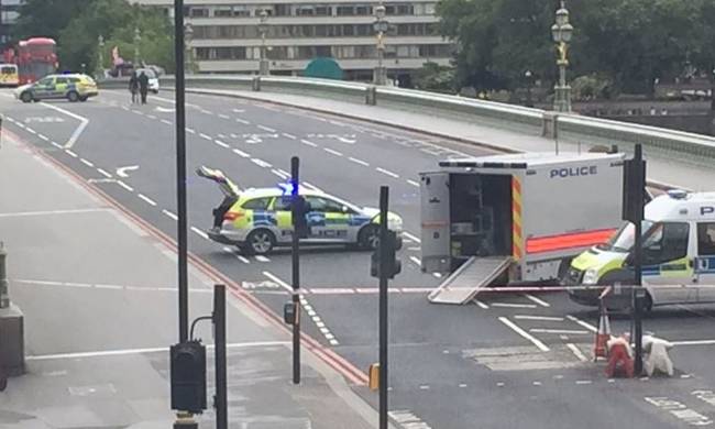 Σε συναγερμό το Λονδίνο: Ύποπτο όχημα κοντά στο βρετανικό Κοινοβούλιο (pics)