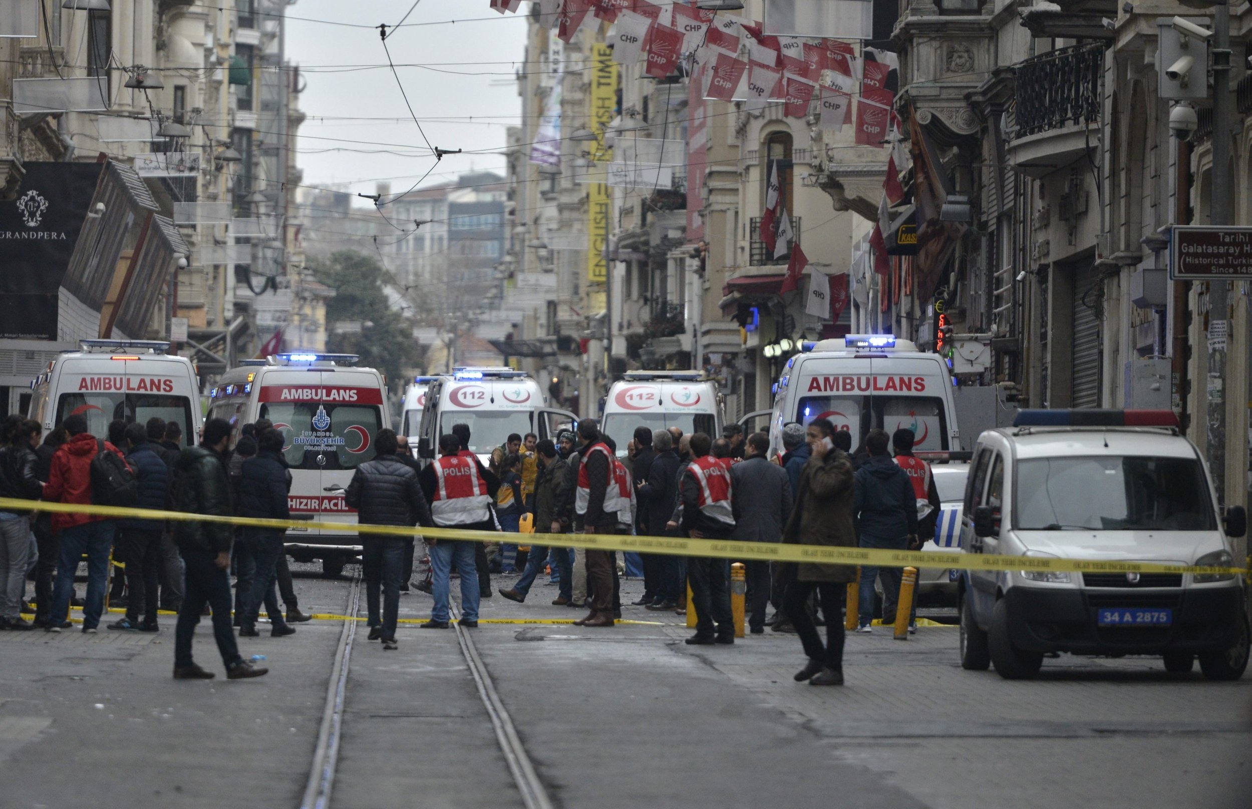 Έκρηξη στην "καρδιά" της Κωνσταντινούπολης
