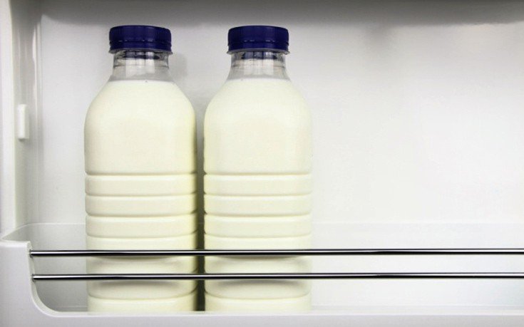 Προσοχή: Μην βάζετε ποτέ το γάλα στην πόρτα του ψυγείου