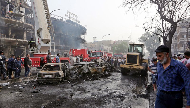 Τουλάχιστον 75 νεκροί από βομβιστική επίθεση του Ισλαμικού Κράτους στη Βαγδάτη