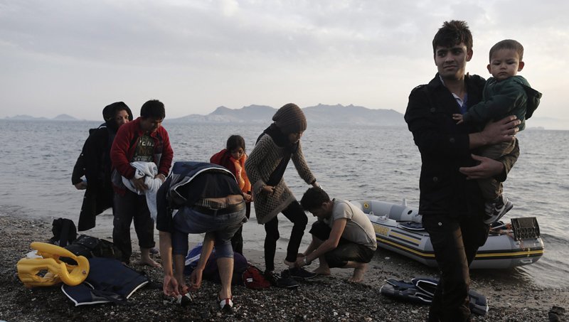 Δύο βάρκες με 70 μετανάστες/πρόσφυγες, στη βορειοανατολική Λέσβο
