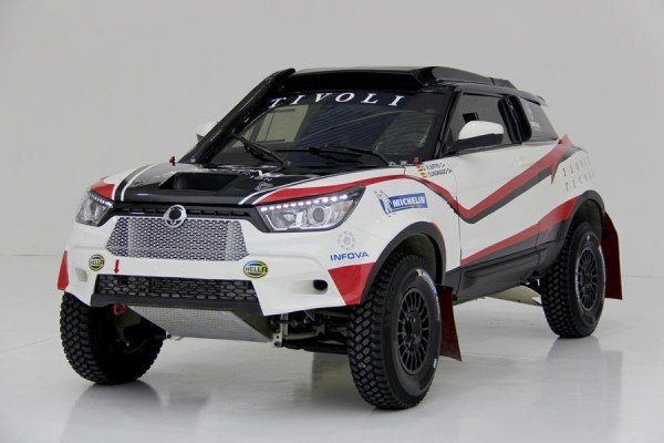 Αγωνιστικό SsangYong Tivoli Rally Raid με ντίζελ κινητήρα