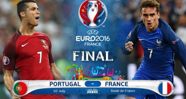 Euro 2016: Απόψε στις 22:00 ο Μεγάλος τελικός Γαλλία-Πορτογαλία