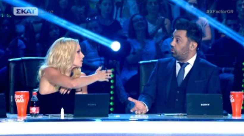 X-Factor: Τσακωμός και μπηχτές "on air" μεταξύ Ζήνα- Θεοφάνους!
