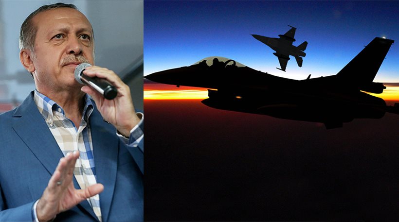 Προσπάθεια κατάρριψης του Ερντογάν στον αέρα από τα F-16 των πραξικοπηματιών