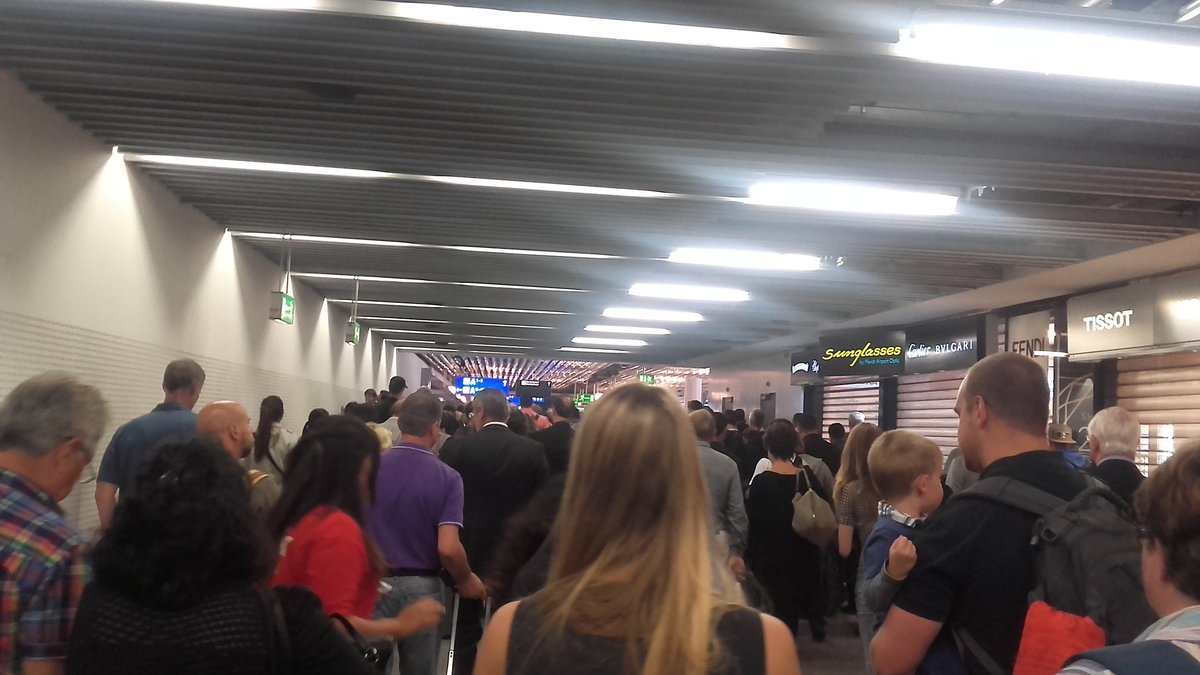 Εκκενώθηκε το αεροδρόμιο της Φρανκφούρτης λόγω παραβίασης της ασφάλειας