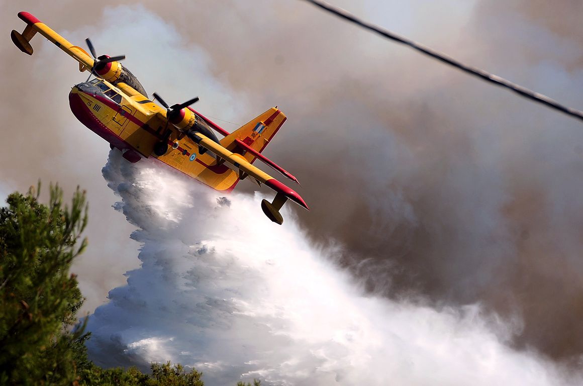 Υψηλός κίνδυνος πυρκαγιάς την Δευτέρα σε Αττική, Εύβοια, Κύθηρα - Αναλυτικά ο χάρτης πρόβλεψης