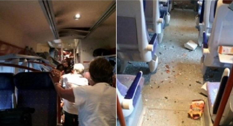 Γαλλία: Σιδηροδρομικό ατύχημα με τουλάχιστον 60 τραυματίες (φωτό)
