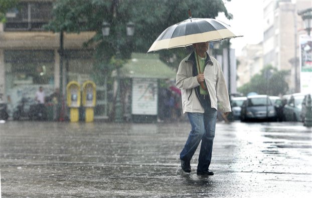 Ξεπέρασε τα 140 χιλιοστά η σημερινή βροχόπτωση στην Αθήνα