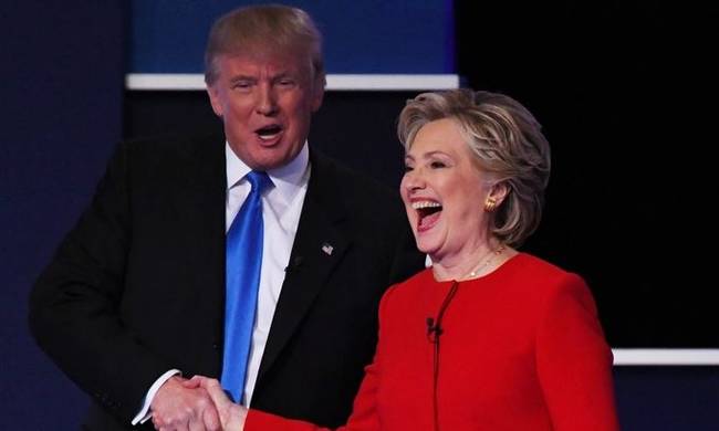 Εκλογές ΗΠΑ 2016: Η πρώτη τηλεμαχία έγινε όπως την περιμέναμε… Με αντεγκλήσεις και ειρωνείες (pics)