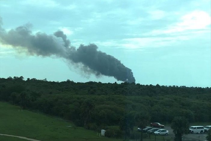 Έκρηξη σε πλατφόρμα εκτόξευσης στο διαστημικό κέντρο Κένεντι στη Φλόριντα (βίντεο)