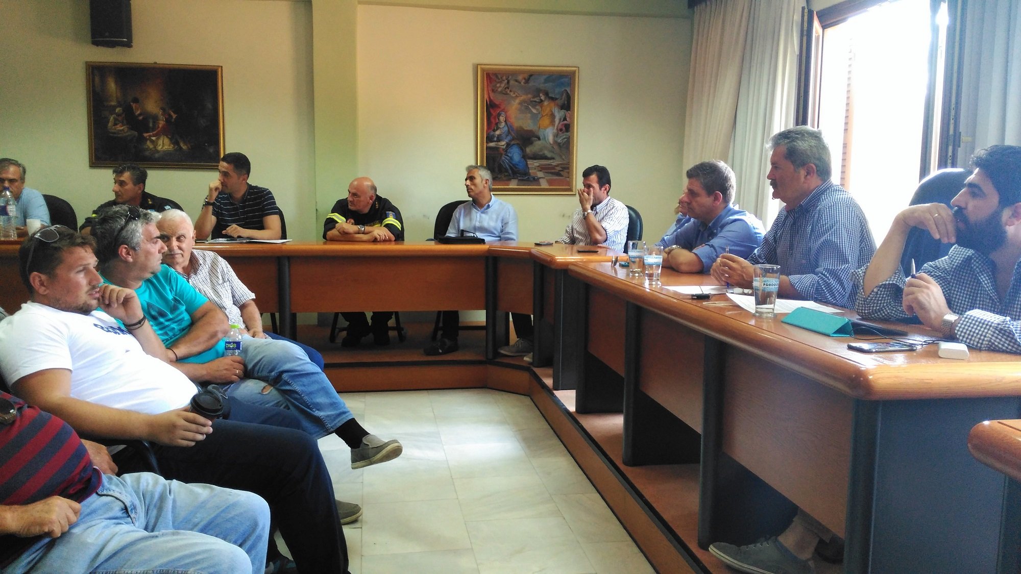 Σύσκεψη για την αντιμετώπιση της καύσης των γεωργικών υπολειμμάτων στο Δήμο Δέλτα