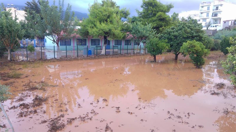 GENESIS: Πλημμυρικά φαινόμενα και προβλήματα προκάλεσε η κακοκαιρία σε περιοχές της ανατολικής Μακεδονίας και της Ξάνθης