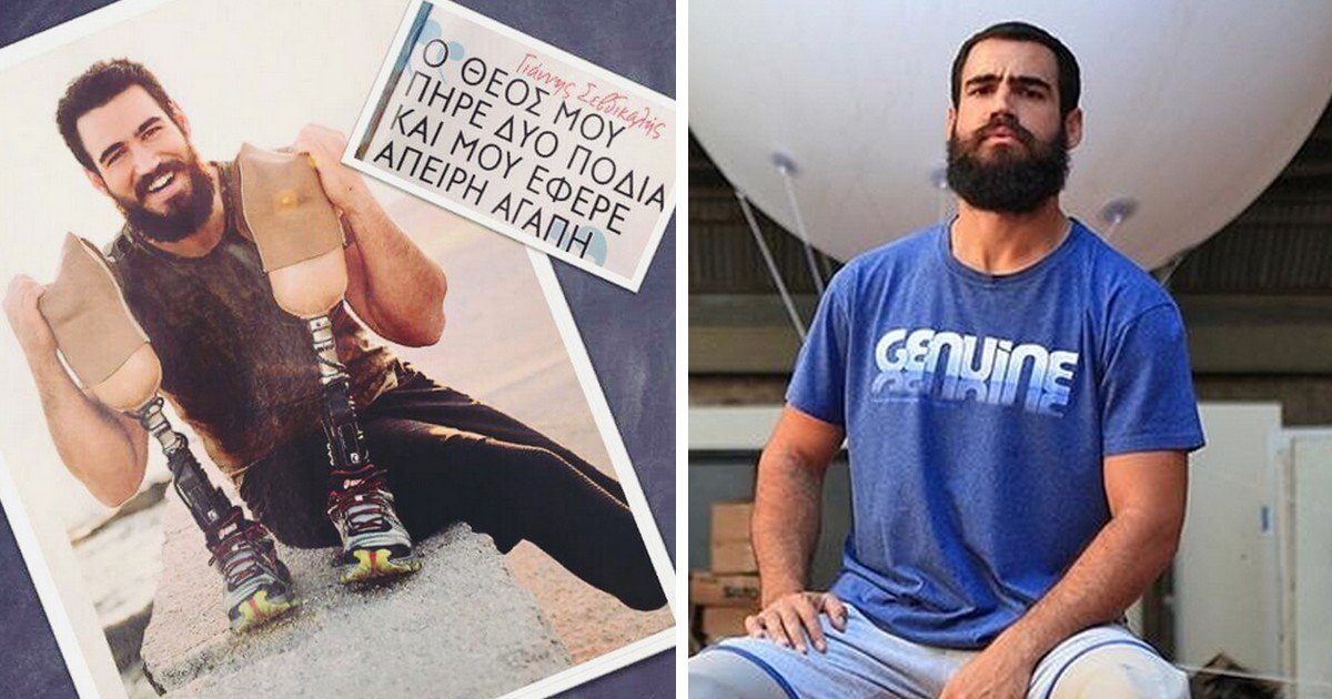Ο Έλληνας παραολυμπιονίκης που έχασε τα πόδια του πάνω στη σιδηροδρομική διάβαση