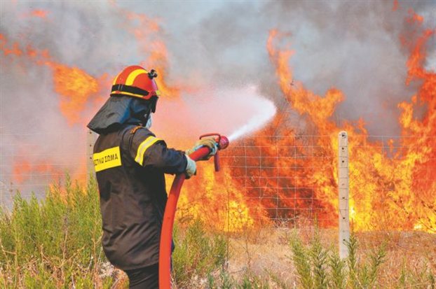 Σαράντα επτά πυρκαγιές αντιμετώπισε η Πυροσβεστική, το τελευταίο 24ωρο