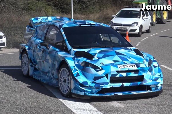 Δοκιμές του νέου Ford Fiesta RS WRC 2017 (video)