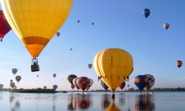 Εκπληκτικές εικόνες: Βόλτες με αερόστατο!