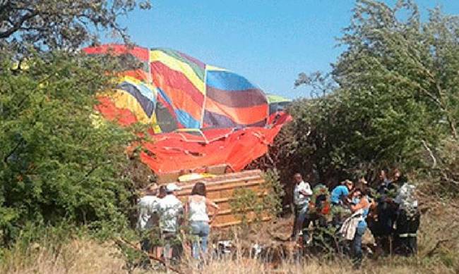 Νεκρή 48χρονη - Έπεσε από αερόστατο μπροστά στα μάτια των παιδιών της