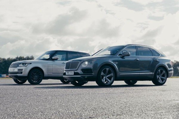 0-1.000 μ. Bentley Bentayga VS Range Rover
