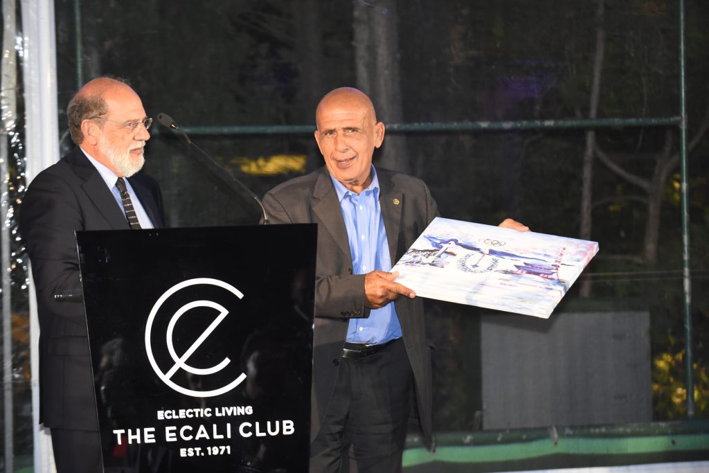 Λάμψη Ολυμπιακών μεταλλίων στο Ecali Club