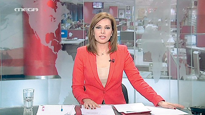 Μεταγραφή από το Mega: Η Μαρία Σαράφογλου στις ειδήσεις του ΑΝΤ1 (ΦΩΤΟ)