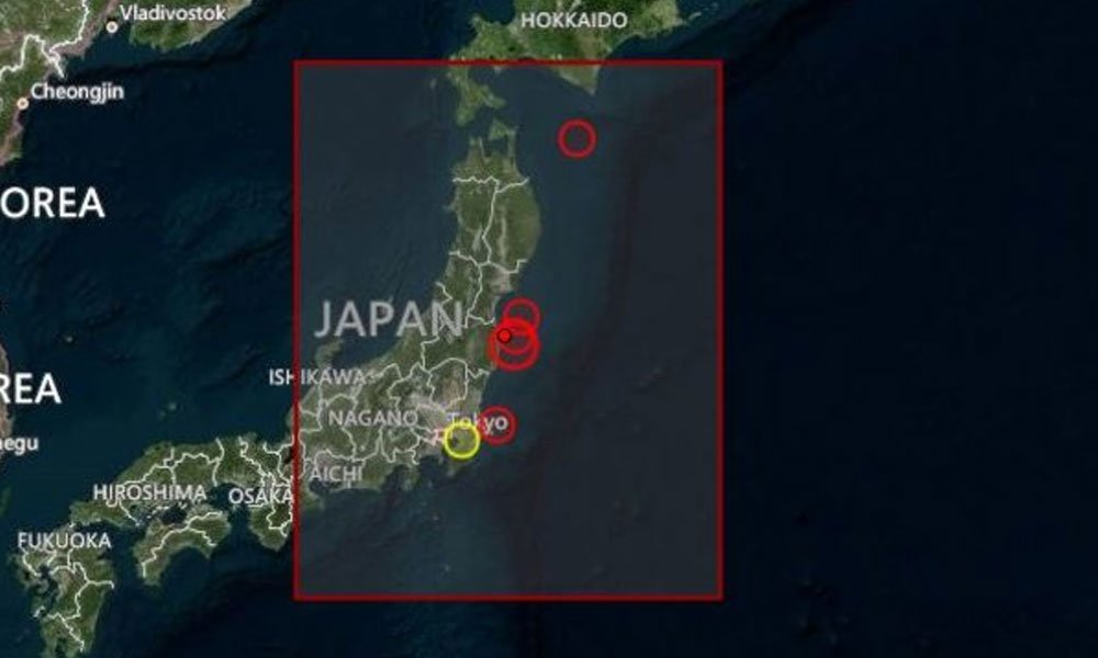 Ισχυρή σεισμική δόνηση 7,3 Ρίχτερ στην Ιαπωνία - Προειδοποίηση για τσουνάμι (video)