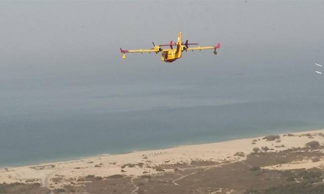 Τα ελληνικά Canadair στην πύρινη κόλαση του Ισραήλ (pics & vid)