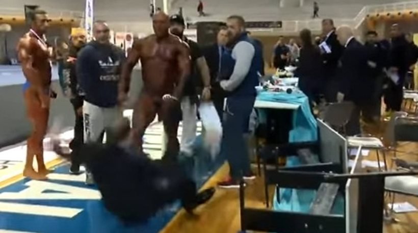 Έλληνας bodybuilder "ξάπλωσε" κριτή γιατί βγήκε δεύτερος!