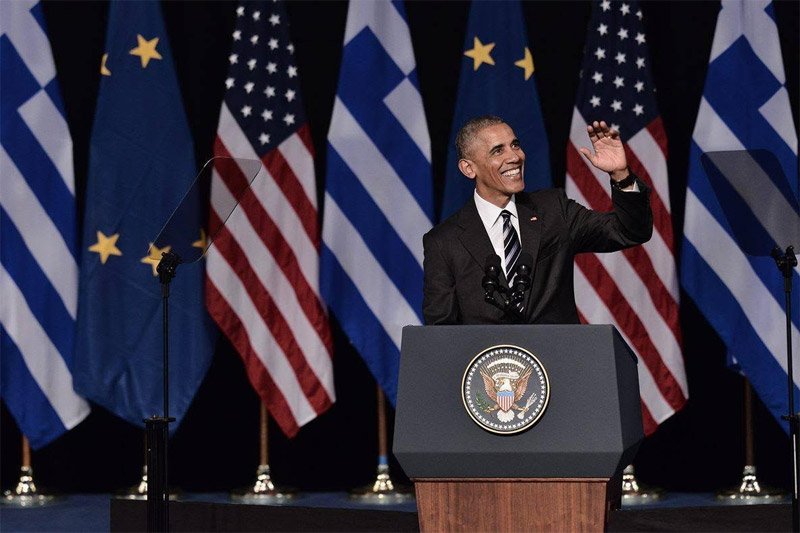Μπαράκ Ομπάμα: Είμαστε ευγνώμονες στην Ελλάδα!