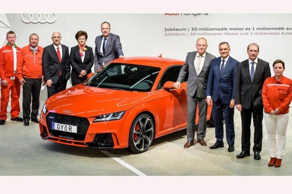 Audi Made In Hungary: 1 εκ. αυτοκίνητα και 30 εκ. μοτέρ