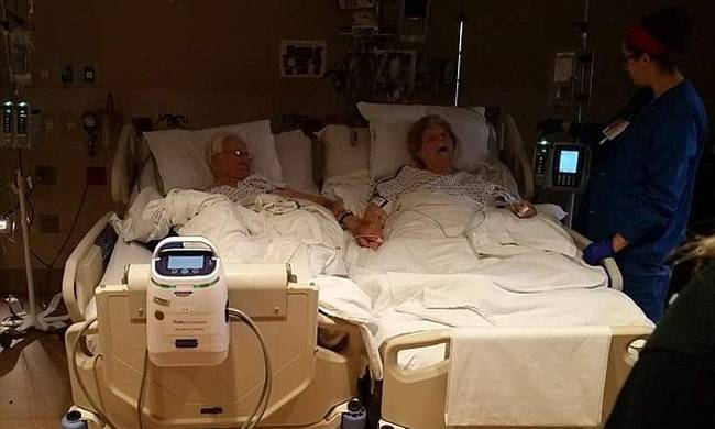 Συγκίνηση: Έζησαν 64 χρόνια μαζί και «έφυγαν» κρατώντας ο ένας το χέρι του άλλου (εικόνες)