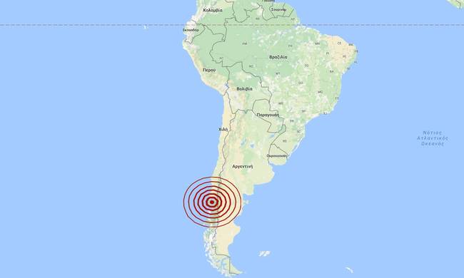 Χιλή: Υλικές ζημιές προκάλεσε ο ισχυρός σεισμός των 7,6 Ρίχτερ (video)