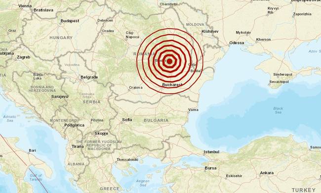 Ισχυρός σεισμός 5,5 Ρίχτερ στη Ρουμανία - Αισθητός στα… μισά Βαλκάνια