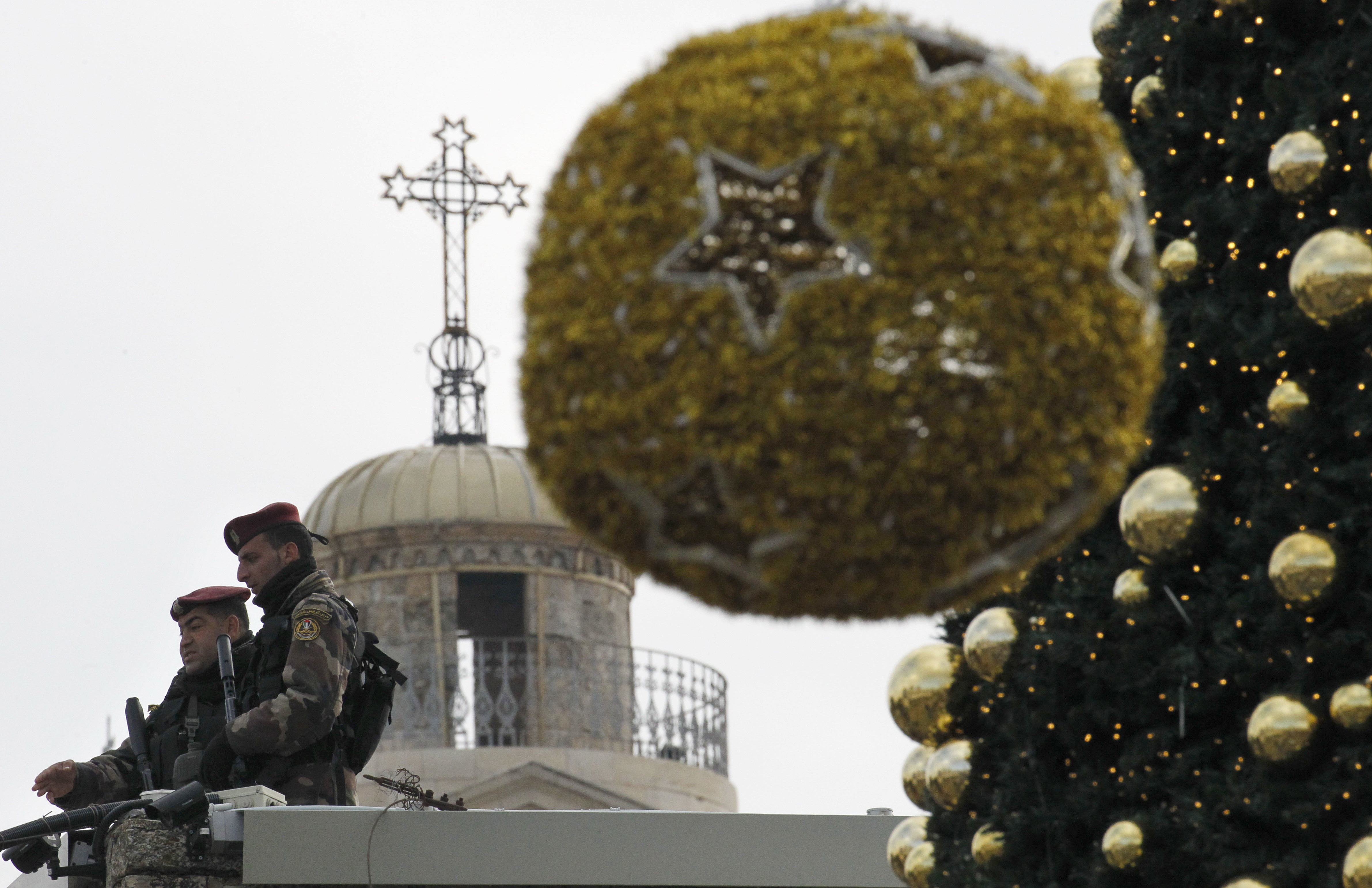Χωρίς Χριστουγεννιάτικο δέντρο η Βηθλεέμ φέτος εξαιτίας του πολέμου