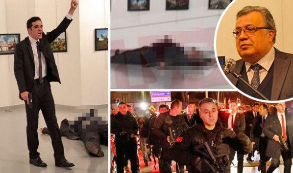 LIVE - Τουρκία: Νεκρός ο Ρώσος πρέσβης στην Άγκυρα μετά τη δολοφονική επίθεση! Βίντεο ντοκουμέντο - Τούρκος αστυνομικός ο δράστης!