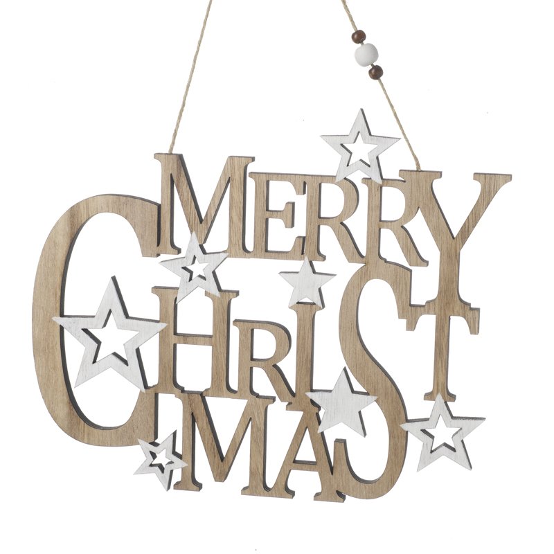 hanging-wooden-merry-christmas-sign