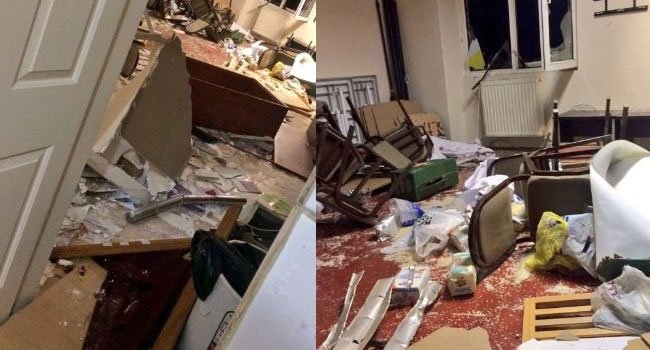 Εκρήξεις & βανδαλισμοί στα γραφεία του HDP στην Κωνσταντινούπολη (εικόνες&video)