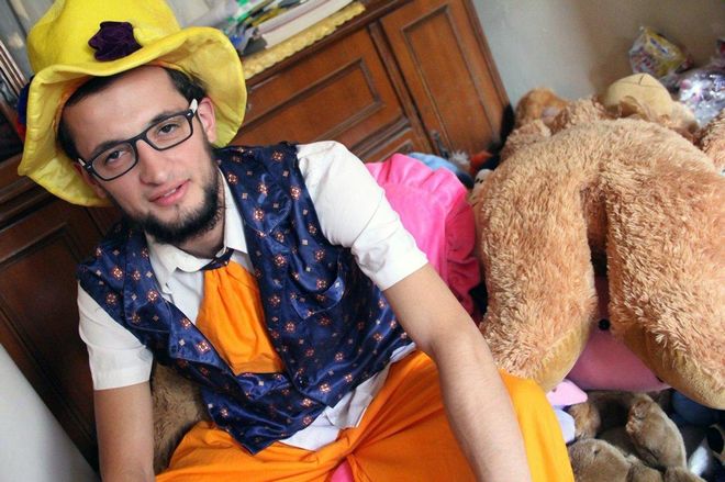 mideast-syria-clown-obituary