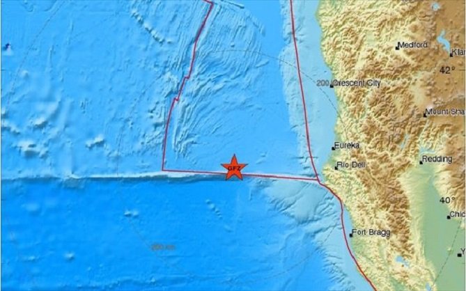 Σεισμός 6,8 Ρίχτερ ανοιχτά της Καλιφόρνια